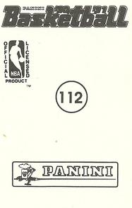 1990-91 Panini Stickers #112 LaSalle Thompson Back