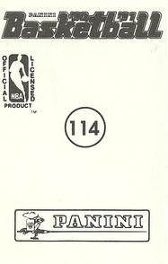 1990-91 Panini Stickers #114 Vern Fleming Back