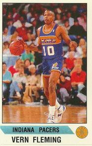 1990-91 Panini Stickers #114 Vern Fleming Front