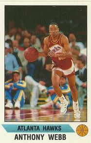1990-91 Panini Stickers #118 Spud Webb Front