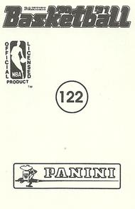 1990-91 Panini Stickers #122 Sidney Green Back