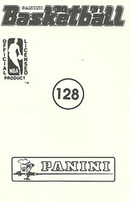 1990-91 Panini Stickers #128 Ron Anderson Back