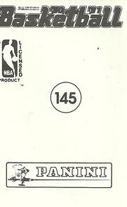 1990-91 Panini Stickers #145 Mark Alarie Back