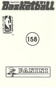 1990-91 Panini Stickers #158 Chris Morris Back