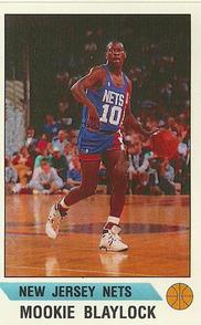 1990-91 Panini Stickers #162 Mookie Blaylock Front