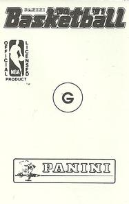 1990-91 Panini Stickers #G Michael Jordan Back