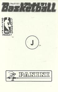 1990-91 Panini Stickers #J Charles Barkley Back