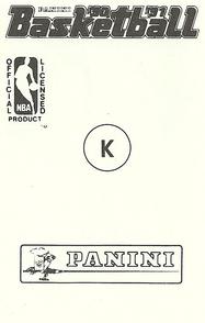 1990-91 Panini Stickers #K Michael Jordan Back