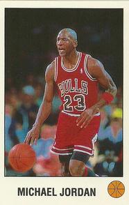 1990-91 Panini Stickers #K Michael Jordan Front