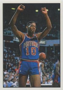 1990-91 Panini Stickers (Spanish) #76 Dennis Rodman Front