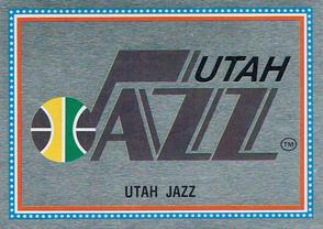 1990-91 Panini Stickers (Spanish) #135 Utah Jazz Logo Front