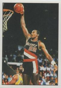 1990-91 Panini Stickers (Spanish) #172 Clyde Drexler Front