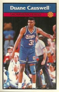 1992-93 Panini Stickers #55 Duane Causwell Front