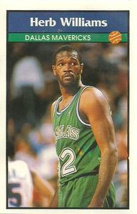 1992-93 Panini Stickers #63 Herb Williams Front