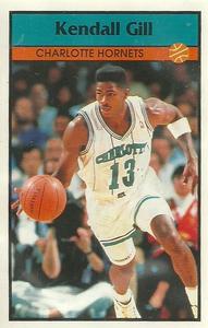 1992-93 Panini Stickers #122 Kendall Gill Front