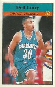 1992-93 Panini Stickers #123 Dell Curry Front