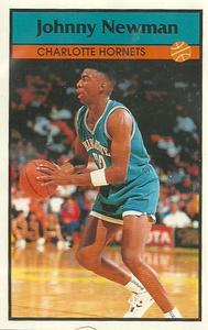 1992-93 Panini Stickers #125 Johnny Newman Front
