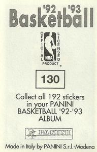 1992-93 Panini Stickers #130 Horace Grant Back