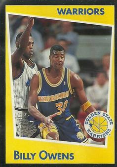 1993-94 Panini Stickers #12 Billy Owens  Front