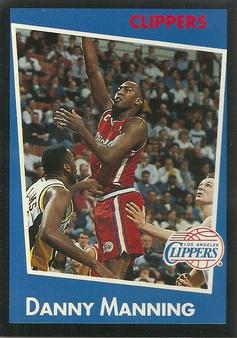 1993-94 Panini Stickers #18 Danny Manning  Front