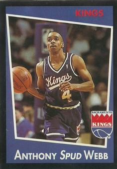 1993-94 Panini Stickers #57 Spud Webb  Front