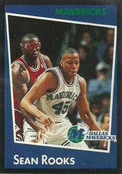 1993-94 Panini Stickers #74 Sean Rooks  Front