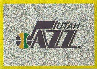 1993-94 Panini Stickers #116 Jazz Team Logo  Front