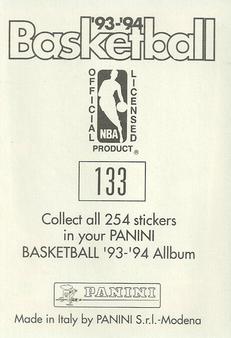 1993-94 Panini Stickers #133 Duane Ferrell  Back