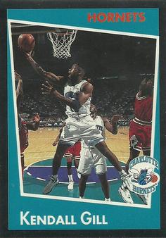 1993-94 Panini Stickers #144 Kendall Gill  Front