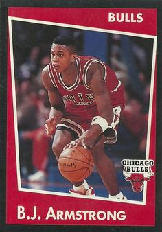 1993-94 Panini Stickers #149 B.J. Armstrong  Front