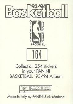 1993-94 Panini Stickers #164 Mark Price  Back