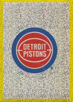 1993-94 Panini Stickers #170 Pistons Team Logo  Front