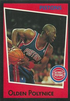 1993-94 Panini Stickers #172 Olden Polynice  Front