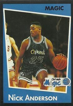 1993-94 Panini Stickers #185 Nick Anderson  Front