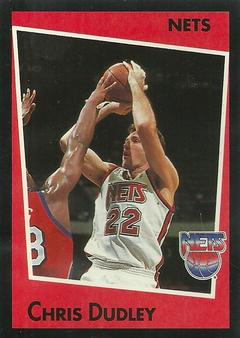 1993-94 Panini Stickers #217 Chris Dudley  Front