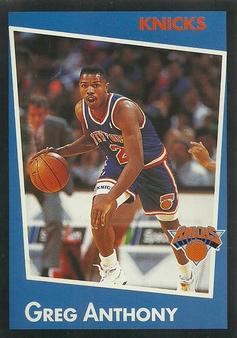 1993-94 Panini Stickers #221 Greg Anthony  Front