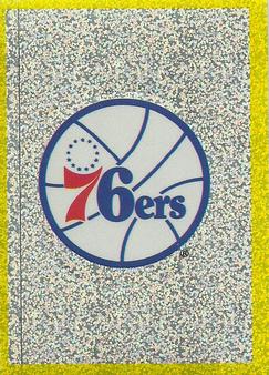 1993-94 Panini Stickers #233 76ers Team Logo Front