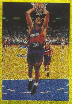 1993-94 Panini Stickers #A Charles Barkley Front