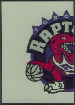 1994-95 Panini Stickers #1 Toronto Raptors  Front