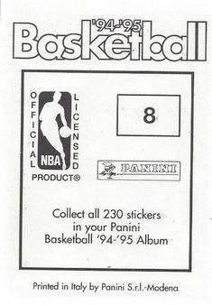 1994-95 Panini Stickers #8 Duane Ferrell  Back