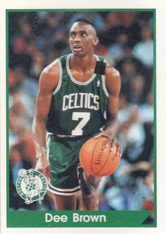 1994-95 Panini Stickers #13 Dee Brown  Front