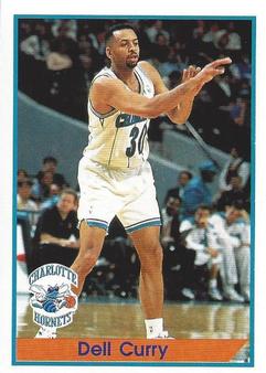 1994-95 Panini Stickers #23 Dell Curry  Front