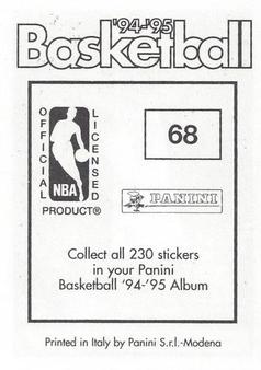 1994-95 Panini Stickers #68 Steve Smith  Back