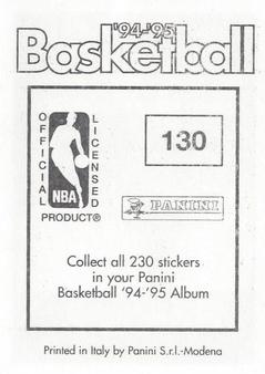 1994-95 Panini Stickers #130 Bryant Stith  Back