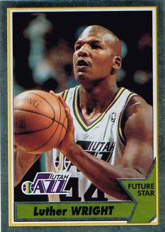 1994-95 Panini Stickers #220 Luther Wright  Front