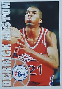 1995-96 Panini Stickers #46 Derrick Alston  Front