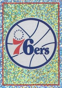 1995-96 Panini Stickers #51 76ers Team Logo  Front