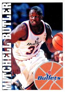 1995-96 Panini Stickers #55 Mitchell Butler  Front
