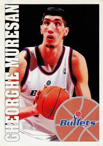 1995-96 Panini Stickers #59 Gheorghe Muresan  Front