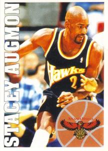 1995-96 Panini Stickers #64 Stacey Augmon  Front